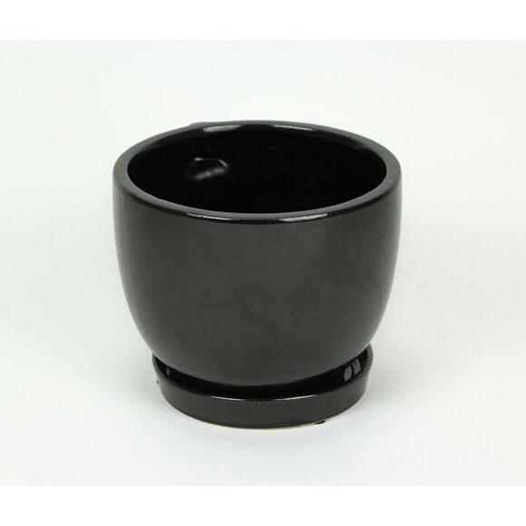 Brown Ceramic Face Planter Decorative Flower Pot Plant Holder Decor - Picture 3 of 3